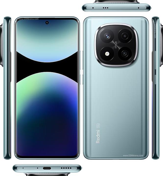 گوشی موبایل شیائومی مدل Redmi Note 14 Pro plus 5G  حافظه8/256گیگابایت