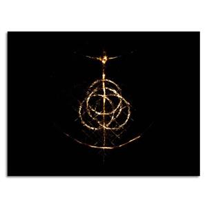 تابلو عکس اتاق گیمینگ با تم الدن رینگ (افقی) Elden Ring-022