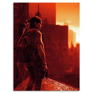 تابلو عکس اتاق گیمینگ با تم لست آف آس (عمودی) last of us-073