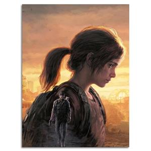 تابلو عکس اتاق گیمینگ با تم لست آف آس (عمودی) last of us-069
