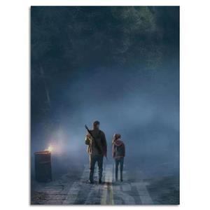 تابلو عکس اتاق گیمینگ با تم لست آف آس (عمودی) last of us-064