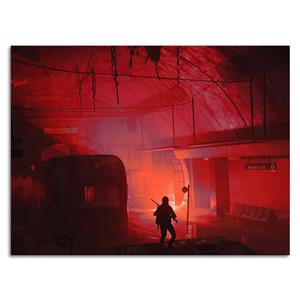 تابلو عکس اتاق گیمینگ با تم لست آف آس (افقی) last of us-040