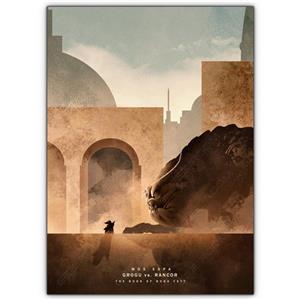 تابلو عکس گیمینگ جنگ ستارگان – دوئل های سرنوشت (عمودی) Duels of Fate-011