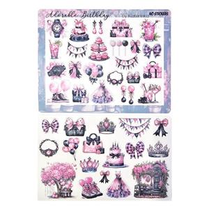 برچسب کاترینکا طرح برش خورده بولت ژورنال و اسکرپ بوک مدل Adorable Birthday -