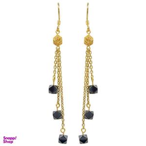 گوشواره طلا 18 عیار زنانه مانچو مدل efgs001 -