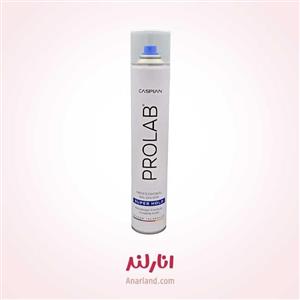اسپری حالت دهنده مو کاسپین مدل پرولب سوپرهولد  حجم 500 میلی لیتر