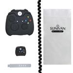 محافظ شارژر دیواری سانیوان طرح عروسکی دسته xbox به همراه محافظ کابل مجموعه 4 عددی