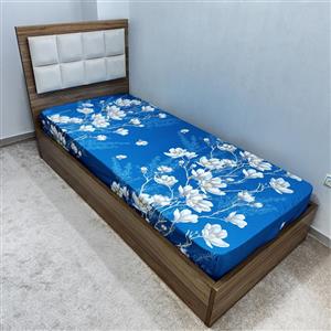 ملحفه ناتوسا مدل روانداز ارکیده یک نفره سایز 170x240 سانتی متر