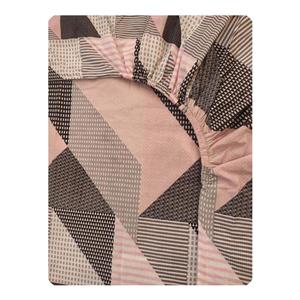 ملحفه پانیذ پود مدل چهل تکه کد A106-2 یک نفره سایز 90x200 سانتی متر