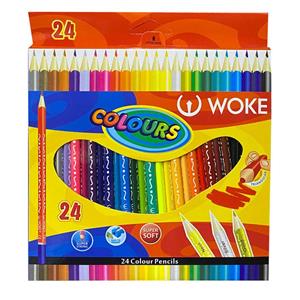 مداد رنگی 12 رنگ ووک مدل w-colours کد 172194