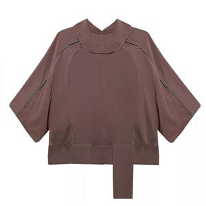 بلوز آستین سه ربع زنانه مدل km-1