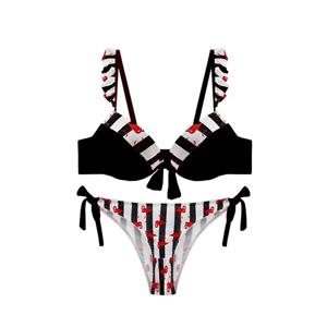 ست شورت و سوتین زنانه مدل فلامینگو کد MESH001