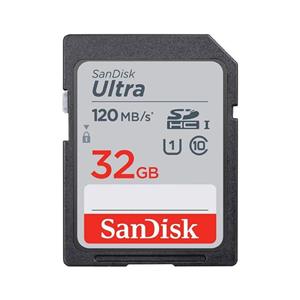 کارت حافظه SDHC  مدل Ultra کلاس 10 استاندارد UHS-I U1 سرعت 120MB/s ظرفیت 32 گیگابایت