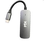 هاب 4 پورت USB-C ای جی دبلیو مدل BX4H