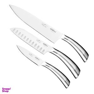ست چاقوی اشپزخانه 3 پارچه جی فی نی کد S-03