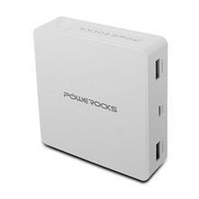 پاوربانک پاوراکس مدل سوپر استون ظرفیت 12000 میلی امپر ساعت Powerocks Super Stone 12000mAh Powerbank 