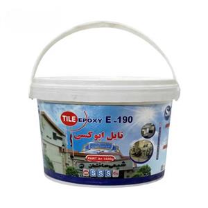 چسب اپوکسی شیمی ساختمان ۲ جزئی e190 وزن 6 کیلوگرم