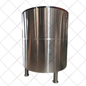 مخزن تک جداره استیل ظرفیت 1000 لیتری