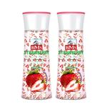 ماسک صورت بی ام اس مدل Strawberry حجم 160 میلی لیتر مجموعه 2 عددی