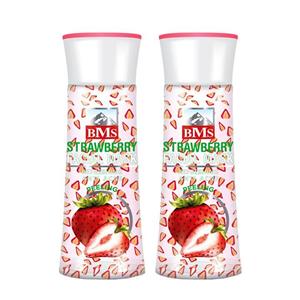 ماسک صورت بی ام اس مدل Strawberry حجم 160 میلی لیتر مجموعه 2 عددی 