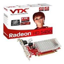 کارت گرافیک وی تی ایکس مدل اچ دی 5450 با ظرفیت 1 گیگابایت VTX HD5450 1GB DDR3 Graphics Card 