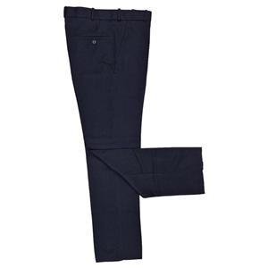 شلوار پارچه‌ای فاستونی مقدم کلاسیک سرمه‌ای مردانه کد 301045