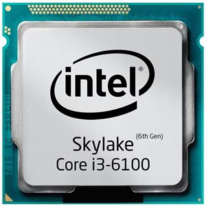 سی پی یو اینتل 6100 اسکای لیک سوکت 1151 Intel Core-i3 6100 3.7GHz LGA 1151 Skylake CPU