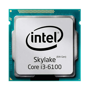 سی پی یو اینتل 6100 اسکای لیک سوکت 1151 Intel Core-i3 6100 3.7GHz LGA 1151 Skylake CPU