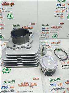 سیلندر و پیستون (پستان) کامل موتور باکسر (بوکسر) 150