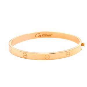 بنگل طلا 18 عیار زنانه الی گلد گالری مدل کارتیه لاو -