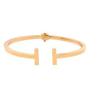 بنگل طلا 18 عیار زنانه الی گلد گالری مدل تیفانی -