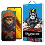 گلس حریم شخصی گوشی شیائومی Poco X5 Pro -X5 -X4 Pro 5G -X3 Pro -X3 NFC - X3 اپیکوی مدل Privacy Hoodie Cat