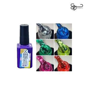 لاک ژل ناخن برند کاما پرو مدل برفی