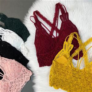 نیم تنه تک دانتل زنانه 100395