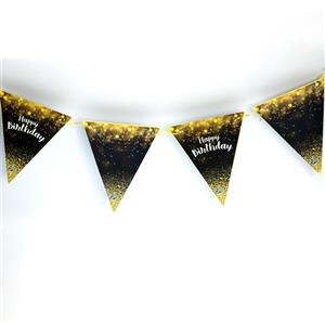 ریسه پرچمی تولد تم happy birthday بسته 10 عددی کد54