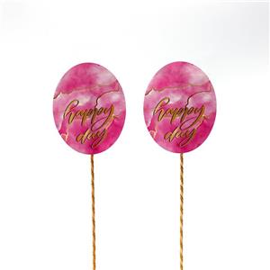 تاپر بلند تولد تم happy day بسته 6 عددی کد876