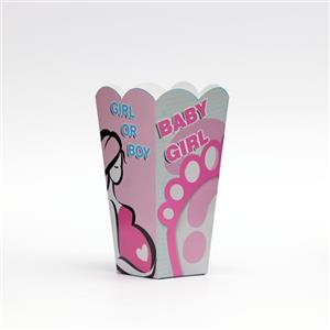 جعبه پاپ کورن تم تعیین جنسیت بسته 10 عددی