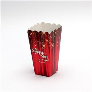 جعبه پاپ کورن تم Happy Day بسته 10 عددی