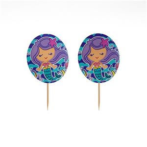 تاپر کوتاه تم پری دریایی بسته 10 عددی