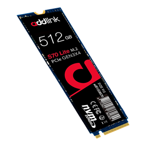 حافظه ی اس اس دی ادلینک اینترنال مدل S70 Lite 512GB M.2 PCIe Gen3x4