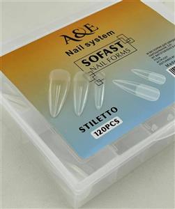 ژلیکس ناخن 120 عددی برند A&E 