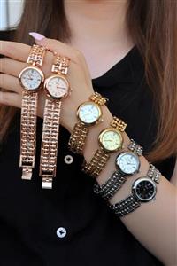 ساعت زنانه مارک دیور  بند استیل رنگ ثابت صفحه گرد