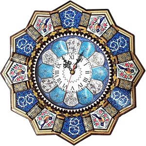ساعت دیواری خاتم کاری کد 86 