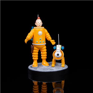 فیگور تن تن فضانورد (tintin in his moon suit)