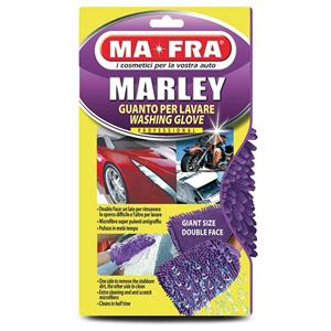 دستکش مایکروفایبر مخصوص شست و شوی بدنه خودرو مدل Guanto Marley مفرا-Mafra 