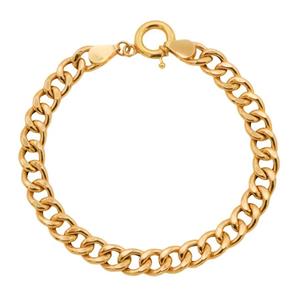دستبند کم اجرت 18 عیار زنانه ناریا مدل کارتیر  کد 0022
