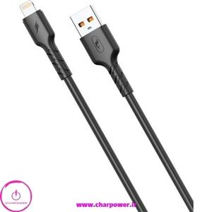 کابل شارژ USB به Lightning طول 100 سانتی متر اسکای دلفین Sky Dolphin مدل S07L