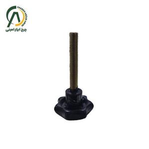 فلکه براق هفت پر 10 میلی متر پیچ 8 سانت