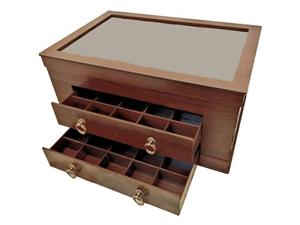 جعبه ساعت و جواهرات کشودار ۸۵ خانه کد ASB۹۹