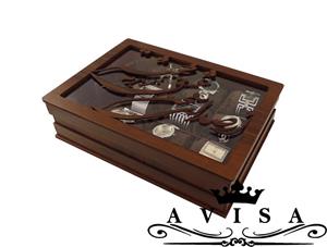 جعبه ساعت 9 خانه طرح شعر کد 3621